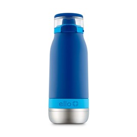 Ello Emma 14oz Kids Vacuum Insulated Stainless Steel Water Bottle Blue