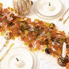 MARTINE MALL 2 Pack Fall Maple Leaves Garland, 6.5ft/Piece Artificial