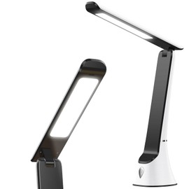 Lámpara de terapia de luz, 10000 LUX, luz solar LED, luz solar de espectro completo, lámpara feliz, lámpara de computadora con control táctil con función de luz nocturna, trabajo, oficina, hogar,