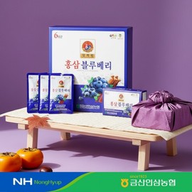금산인삼농협 삼지원 홍삼 블루베리 70ml x 30포 - 1500년 전통의 금산인삼 Geumsan Ginseng Cooperative Samjiwon Red Ginseng Blueberry 70ml x 30 pouches - 1500 Years of Tradition of Geumsan Ginseng