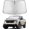 EcoNour Windshield Sunshade Compatible for Ford Maverick 2022-2024 2025-240T Polyester