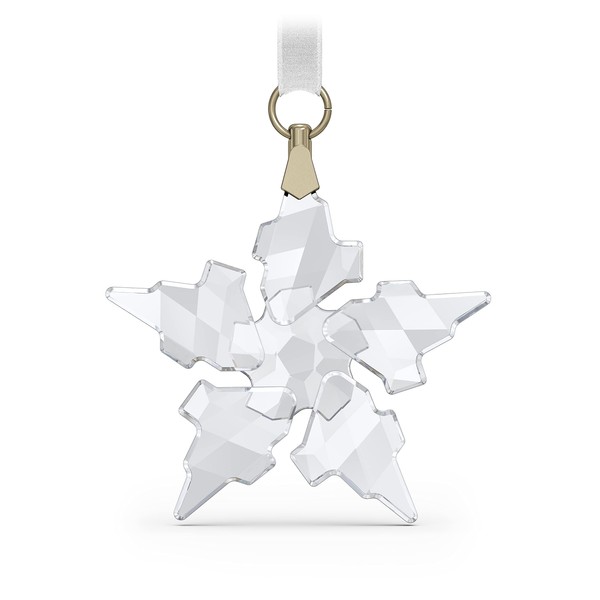 SWAROVSKI Christmas Ornament, 2021 Annual Edition, Little Star, Small, Clear Crystal