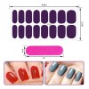 Hojas Pegatinas Uñas Gel Envoltura Completa Pegatizas 3 Pcs