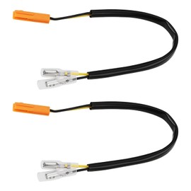 1 Pair 2-Pin Indicator Connector Wiring Harness Adapter Compatible with Honda CB650F CBR1000RR CBR500R