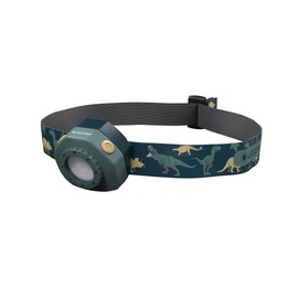 Ledlenser KIDLED4R, Safe LED headlamp for Children, Reading, Night Hike, Colorful Signal, Light Toys (Green)