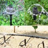 Topiverse 50 Pcs Drip Irrigation Emitters, Adjustable Flow 0-20 GPH