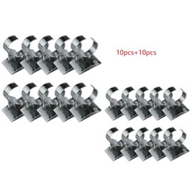 Exqufood 20PCS Shop Retail Clear Plastic Jewelry Watch Display Stand Type C Single Watch Holder Rack Holder Showcase