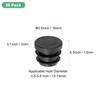 M METERXITY 30 Pack Round Plastic Plug, OD 3/5" Furniture