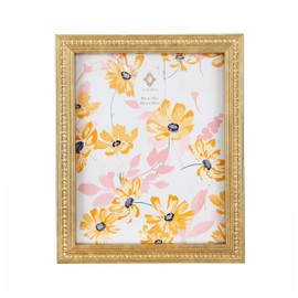 Concepts 8x10 Gold Ornate Vintage Resin Picture Frames With HD Clear Glass, Extra Durable Photo Frames - Display Wallhung/Tabletop Vertically Or Horizontaly