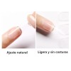 Dolores Caja 240 Uds Tip Uña Postiza Stiletto Natural Transparente