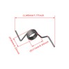 Bstinay DA81-01345B Spiral Metal Refrigerator Spring Clockwise Wound Door Pack