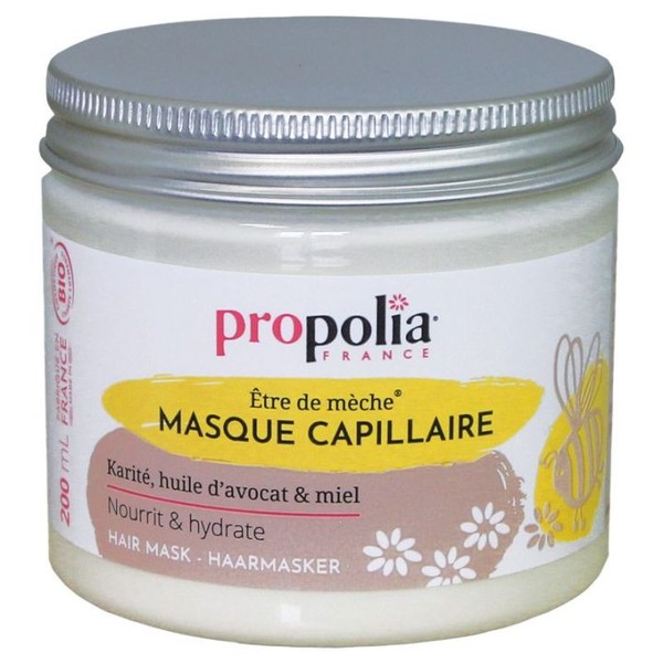 Propolia Masque Capillaire Bio Nourrit et Hydrate 200 ml