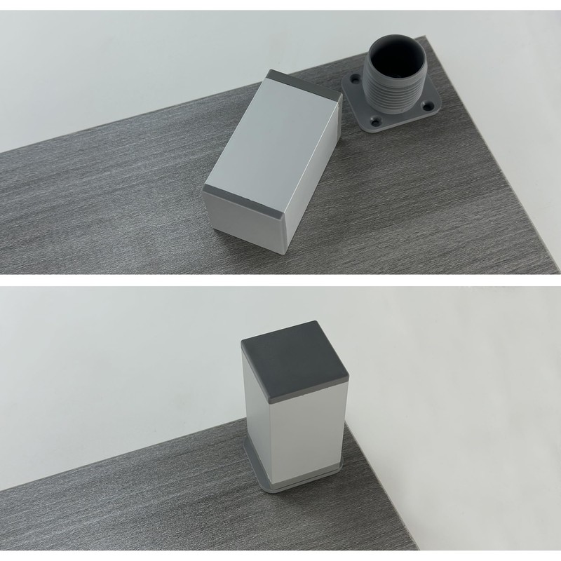LHUIDDH 4 PCS Adjustable Furniture Legs Cabinet Legs