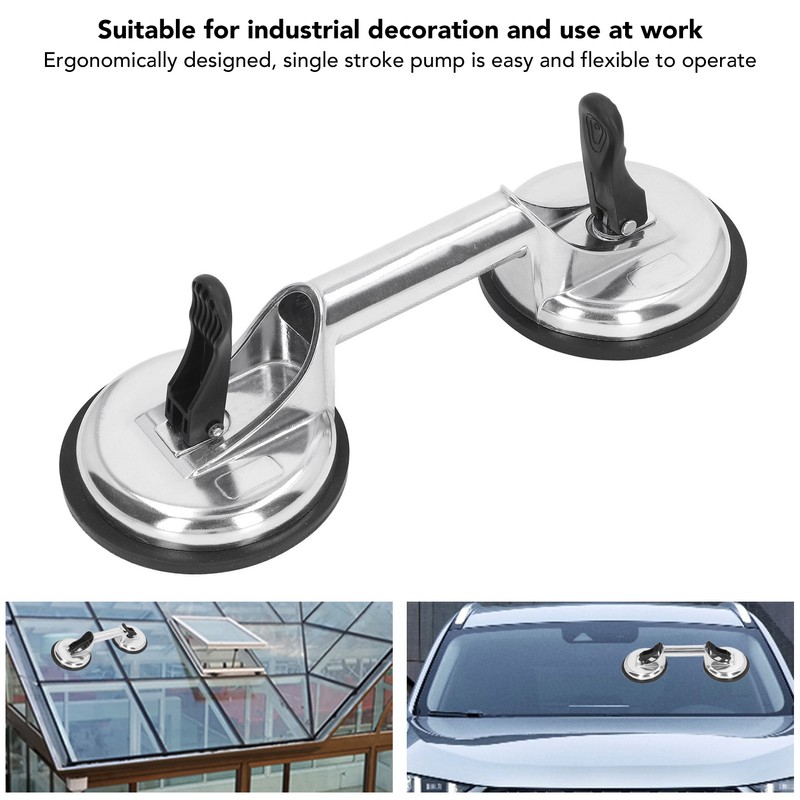 80KG Glass Suction Cup Lifting Moving Mover Aluminium Alloy Vacuum