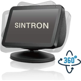 Sintron Smart Display Stand for Show 5 & Show 8 (1st Gen & 2nd Gen) - Adjustable Magnetic Stand Mount with 360 Degree Rotation, Tilt Function and Anti-Slip Base, Compatible with iPhone Models (Black)