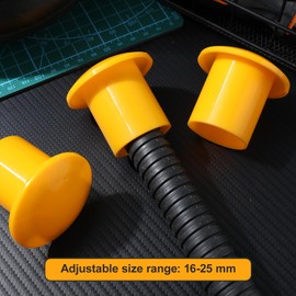 UKCOCO 30 PCS Round Rubber End Caps: 16-25mm Flanged Rebar Safety Cap Mushroom Rebar Caps Rebar Safety Caps Rebar Caps Covers for Diameter 16-25mm Rebar