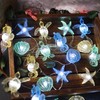 Nautical String Lights Sea Life Ocean Fairy Lights Plug in