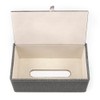 Tissue Box Holder, 25.5 X14.2X10.5CM Retro Tissue Box Cover Rectangle