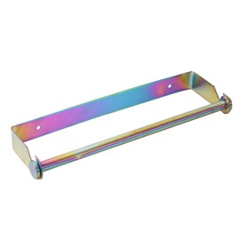 Paper Towel Holder Under Cabinet for Kitchen, SUS304 Stainless Steel Paper Roll Holder, Rainbow Self Adhesive or Screw Mounting Paper Towel Holder Wall Mount for Kitchen, Pantry