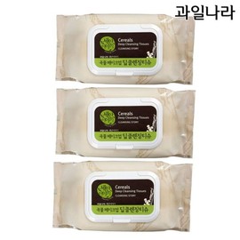 Fruit Land 세안이야기 곡물 딥 클렌징티슈 300매 Seonyangi Grain Deep Cleansing Tissue 300 Sheets