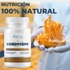 Cordyceps 500mg 100 cápsulas - Ingredientes Naturales - Suplemento Alimenticio