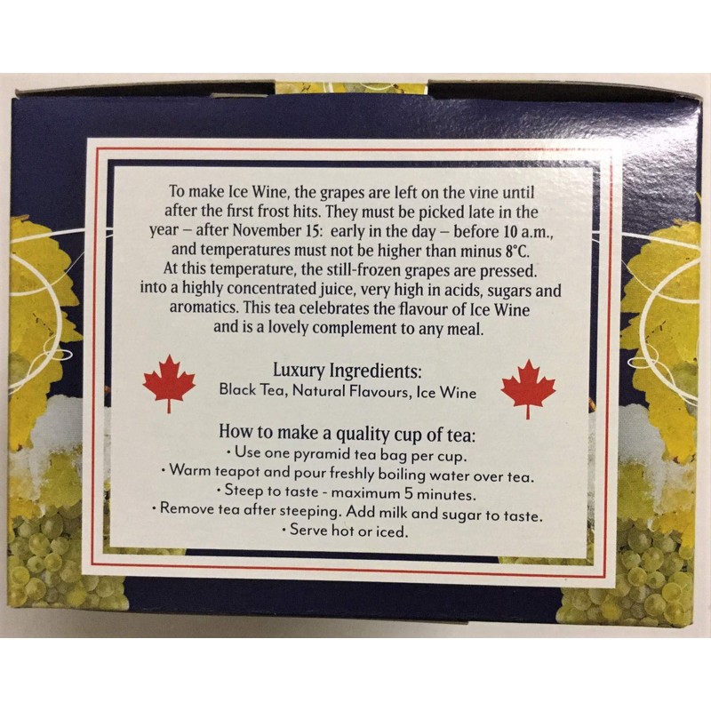 Metropolitan Tea Company Canadian Ice Wine Tea (48 teabags)