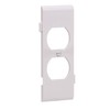 EATON STC8W Arrow Hart Mid Size Wall Plate, 1 Gang,