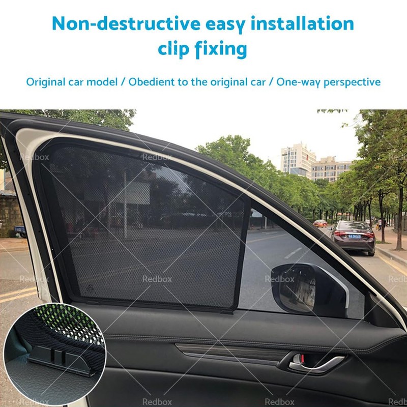 MAX COOL Car Window Sun Blind Shade Mesh Sunshade Suitable