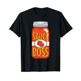 Italian Spaghetti Sauce Boss T-Shirt Pasta Marinara T-Shirt