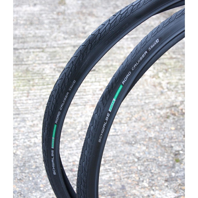 Road Cruiser Bike Tyres PAIR 700 x 32c City Hybrid