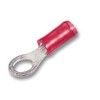 Crimp Clamp Ring PIDG M5 Red PK50 | Terminals Crimp