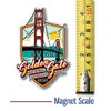 Golden Gate NRA Magnet by Classic Magnets, 2.6" x 4",