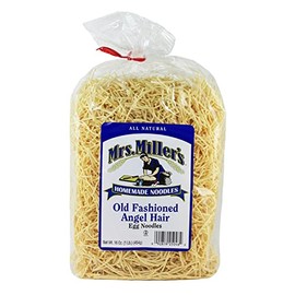 AmishTastes Mrs. Miller's Old-Fashioned Angel Hair Noodles, 16 Oz. (Pack of 4)