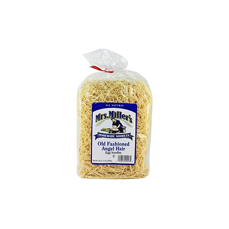 AmishTastes Mrs. Miller's Old-Fashioned Angel Hair Noodles, 16 Oz. (Pack