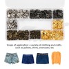 Sewing Buttons Practical Lightweight Iron Snaps Replaceable Clothes Decoration for