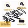 weideer 3670pcs M2 M3 M4 M5 Metric Screw Assortment Kit,Metric