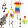 BNOSDM 5 Packs Chicken Xylophone Toy for Hens Chicken Mirror