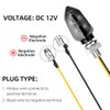 LOPHE Pack of 2 LED Motorcycle Indicators, 12 V Motorcycle
