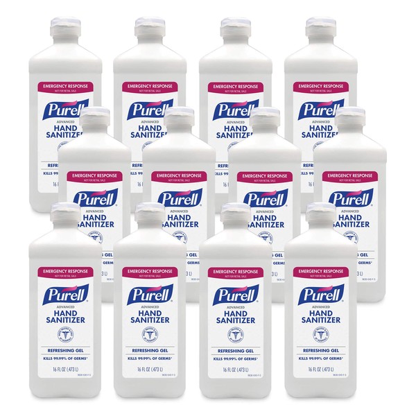 Purell Advanced Hand Sanitizer Refreshing Gel, Clean Scent, 16 fl
