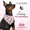 LunaMarie - Luxury Dog Bandanas - Cute Watermelon Design |