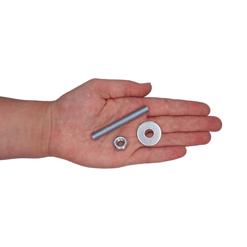 (Pack of 10 pcs) Fully Threaded M8 x 60 mm