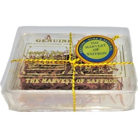 Harvest of Saffron 2 pks of 1gm 100% Original Harvest of Saffron Spice SPAIN -  Pure Kesar