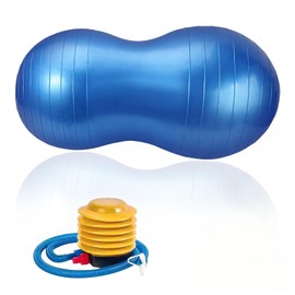 Peanut Balance Ball, Yoga Exercise Ball, Peanut Stability Ball, for Home Fitness Core Strength Training