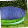 Kisangel Pool Cover Garden Inflatable Pool Safety Protective Cap Weatherproof