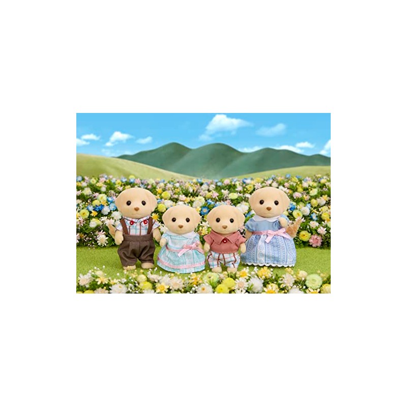 Sylvanian Families - Yellow Labrador Family - dollhouse playset