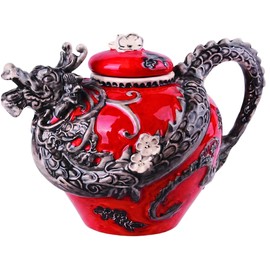RED DRAGON TEAPOT