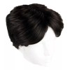 Light Moo Peluca Corta Hermosa Negra Para Hombre