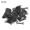 sourcing map Trouser Fastener Hooks, 20 Pairs, Hook and Eye