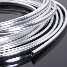20feet 6 metres Chrome Car Door Edge Guard Molding Trim Protector Strip U Shape
