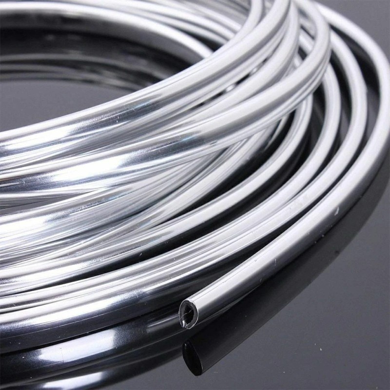 20feet 6 metres Chrome Car Door Edge Guard Molding Trim